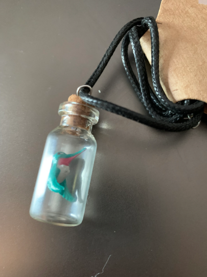 Disney Pocohantas Inspired Bottle Necklace - Fan Art