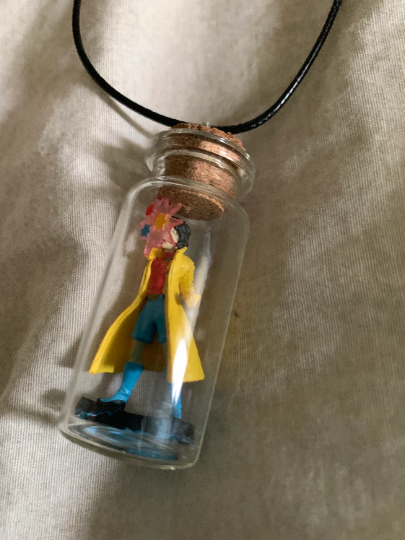 Marvel Inspired X-Men Bottle Necklace - Jubilee Fan Art