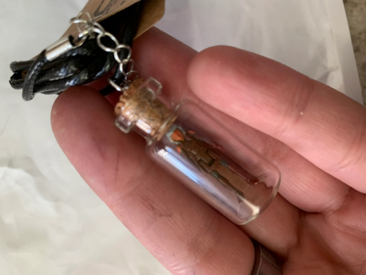 Star Wars Inspired Bottle Necklace - Ahsoka Tano Fan Art